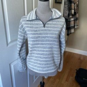 collared long sleeve hoodie/jacket